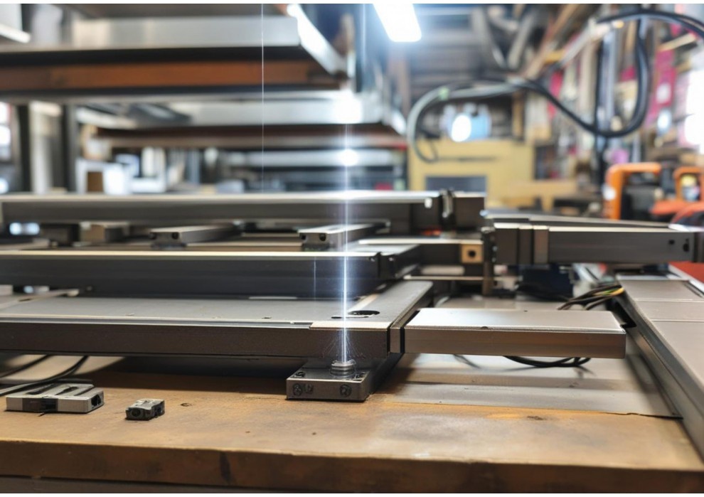 锂电池激光模切机调试